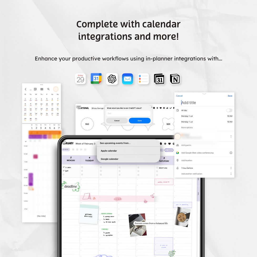 Q1 2025 Digital Planner - Pixel Perfect Plans Edition