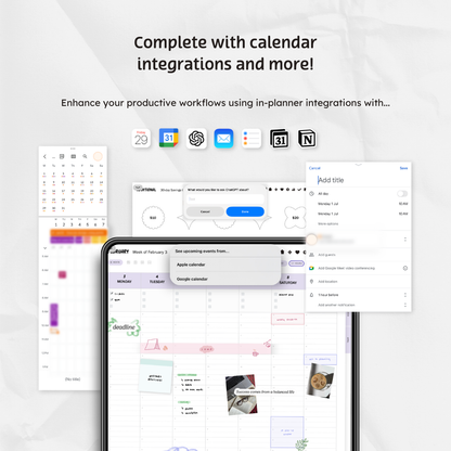 Q1 2025 Digital Planner - Pixel Perfect Plans Edition