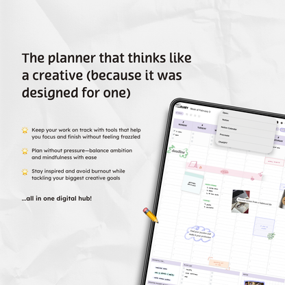 Q1 2025 Digital Planner - Pixel Perfect Plans Edition