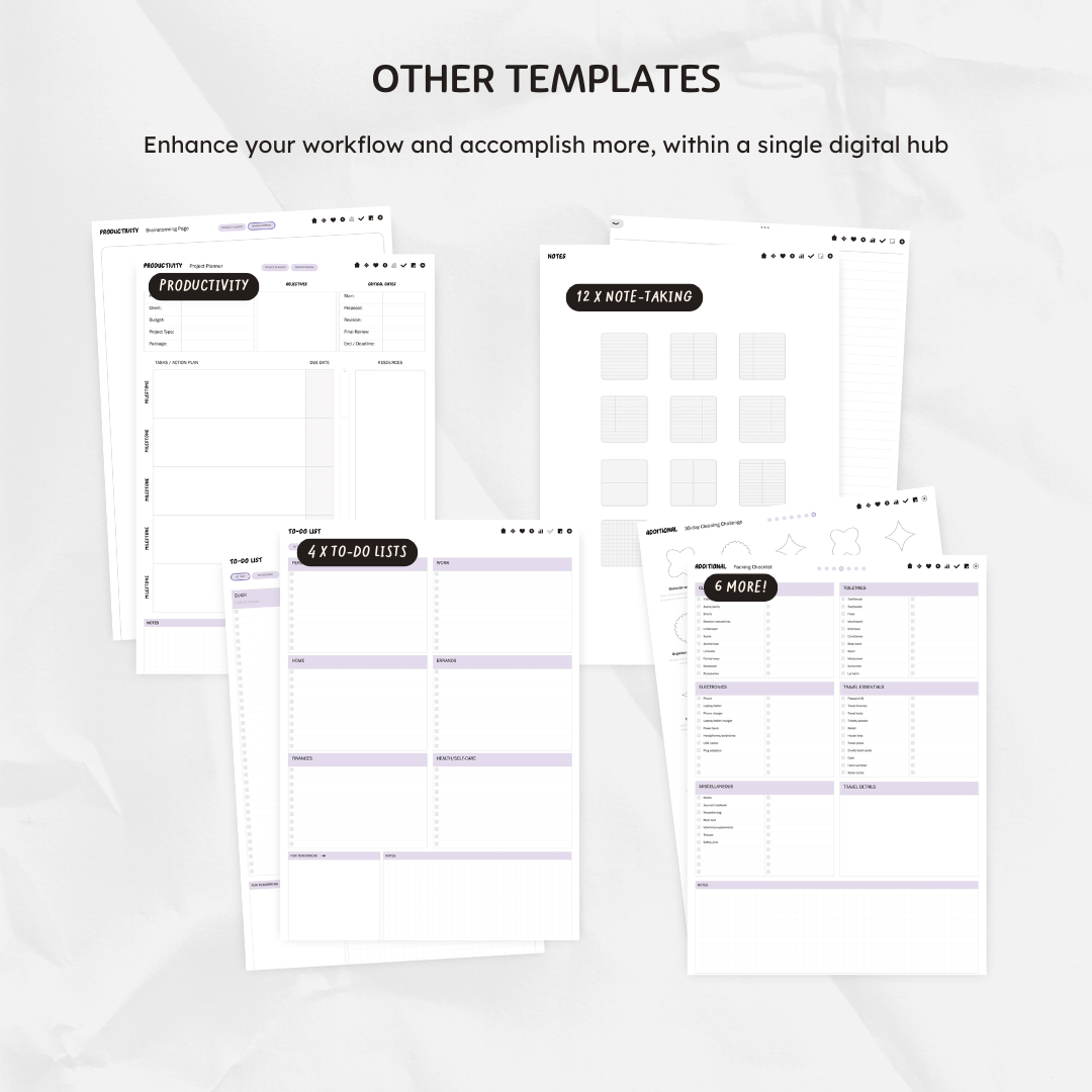 Q1 2025 Digital Planner - Pixel Perfect Plans Edition