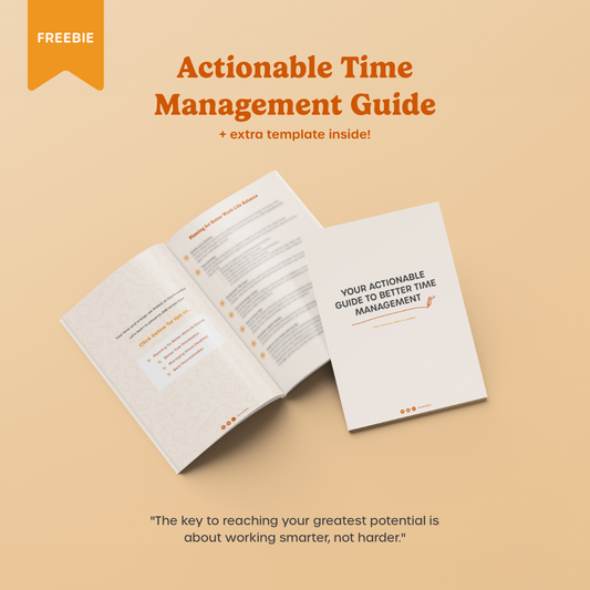 FREE Actionable Time Management Guide